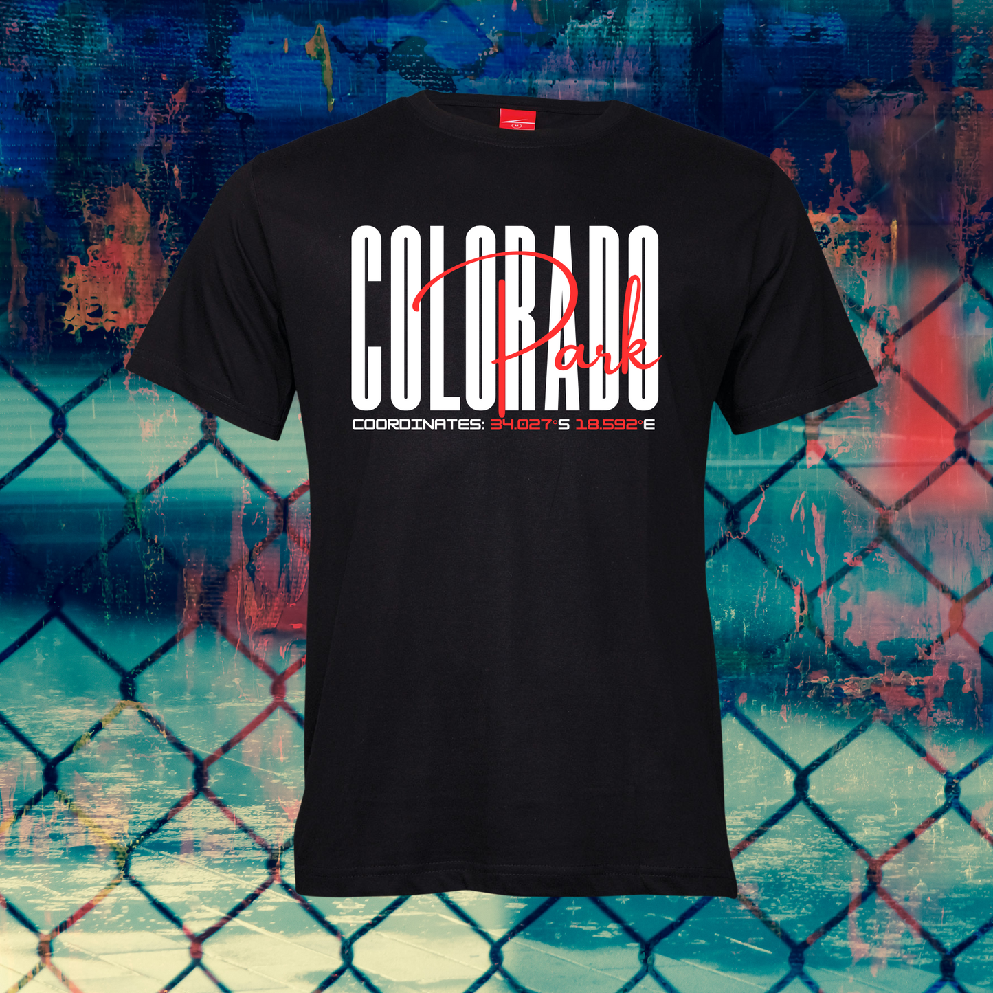 Colorado Park Coordinates T-Shirt – Proudly Local
