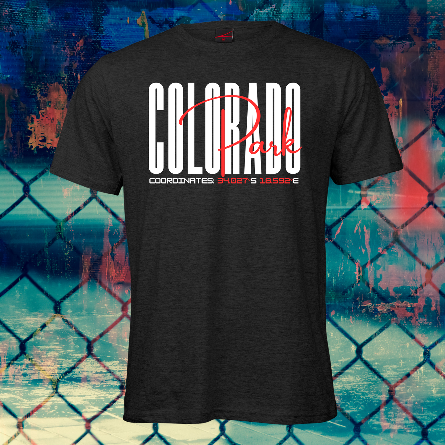 Colorado Park Coordinates T-Shirt – Proudly Local