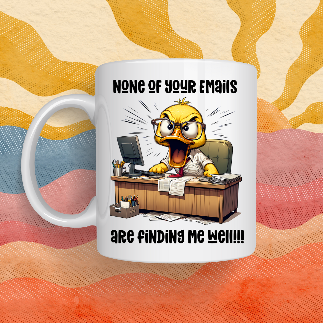 Office Mood Mugs – Sarcastic Sayings for Surviving the 9 to 5
