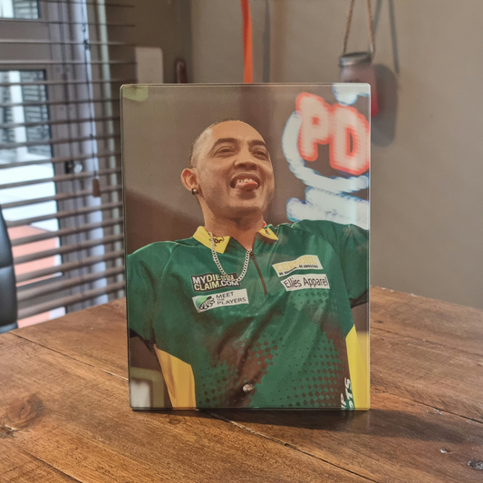 Custom Glass Photo Display 20x15cm – Personalized Frameless Photo Gift