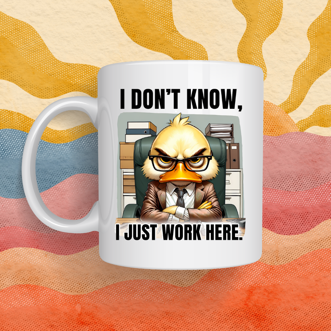 Office Mood Mugs – Sarcastic Sayings for Surviving the 9 to 5
