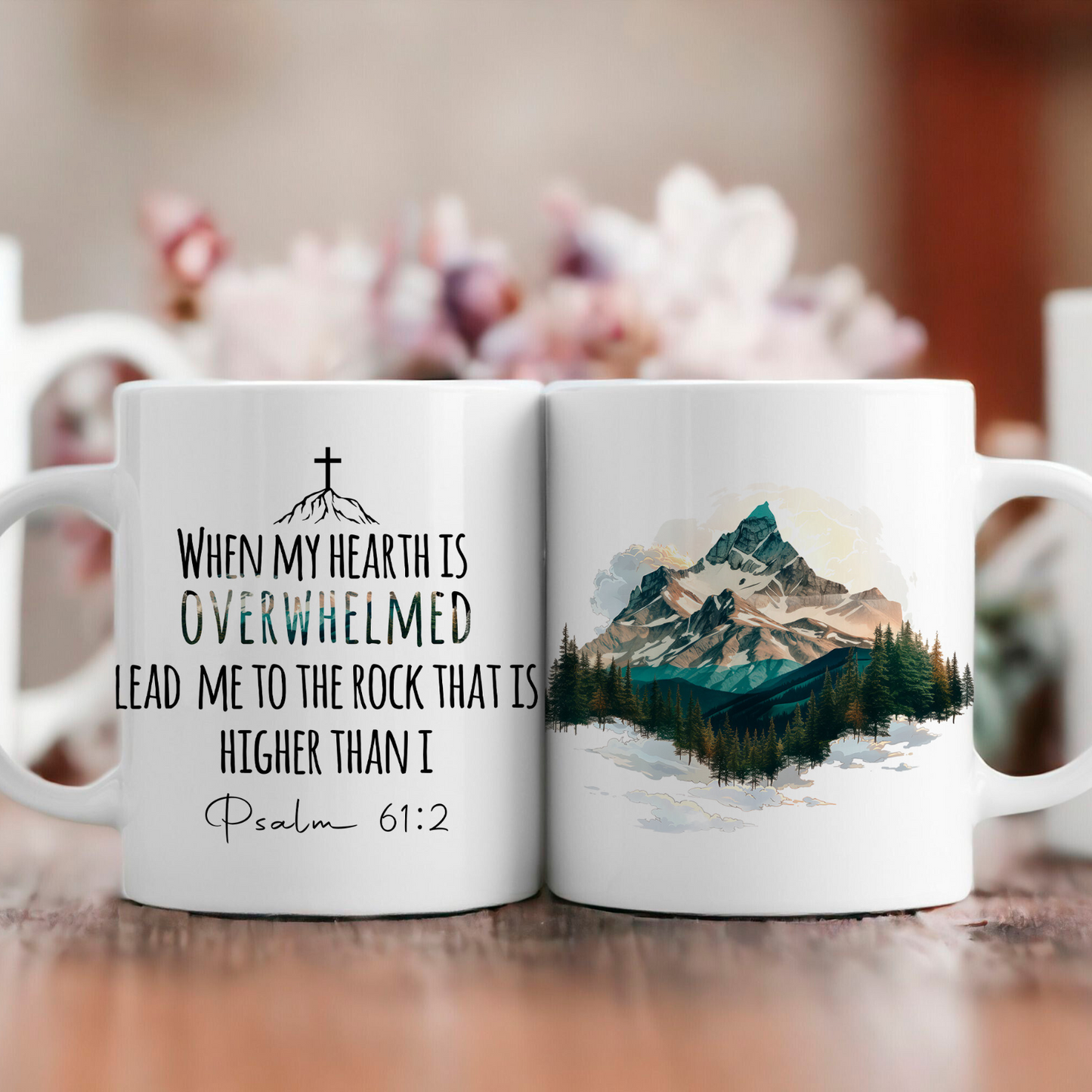 Bible Verse Mug – Inspirational Scripture Custom Coffee Cup