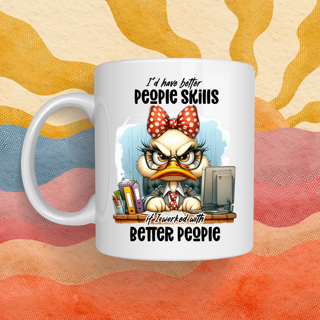 Office Mood Mugs – Sarcastic Sayings for Surviving the 9 to 5