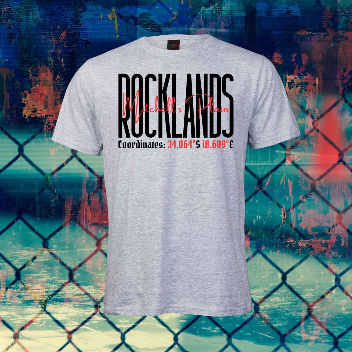 Rocklands Coordinates T-Shirt – Represent with Pride
