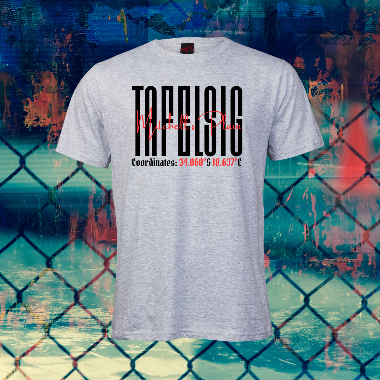 Tafelsig Coordinates T-Shirt – Represent Your Roots in Style