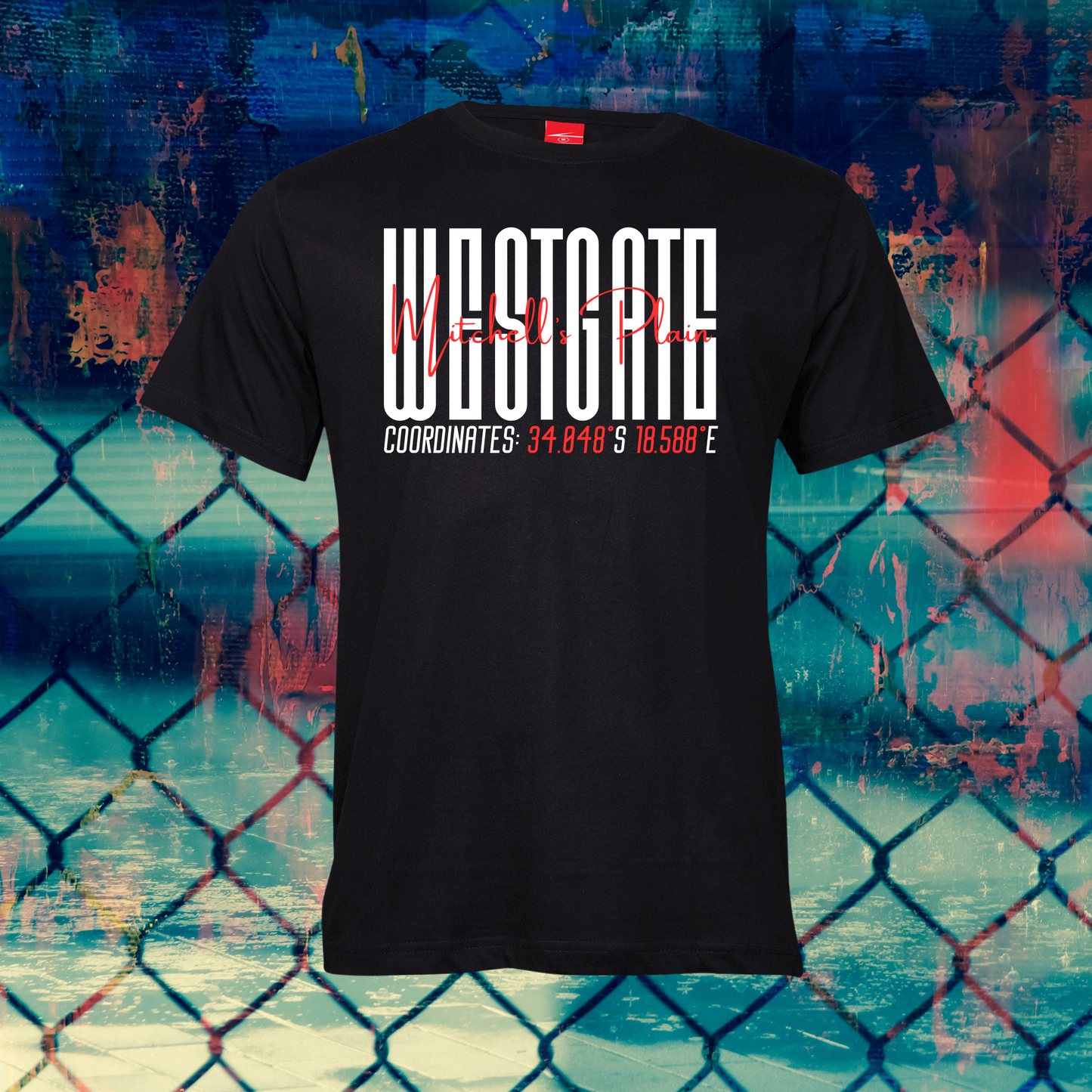 Westgate Coordinates T-Shirt – Represent with Pride