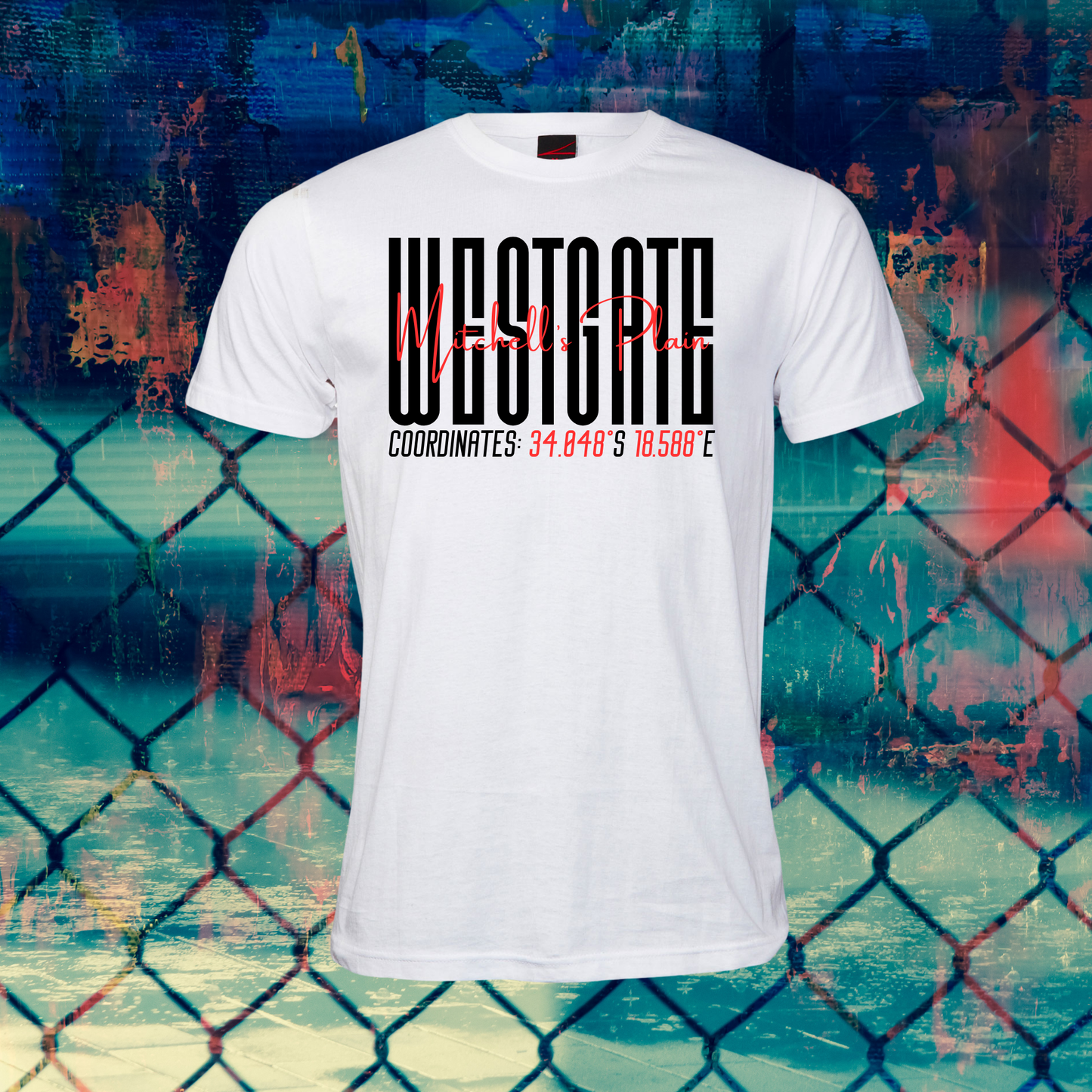 Westgate Coordinates T-Shirt – Represent with Pride
