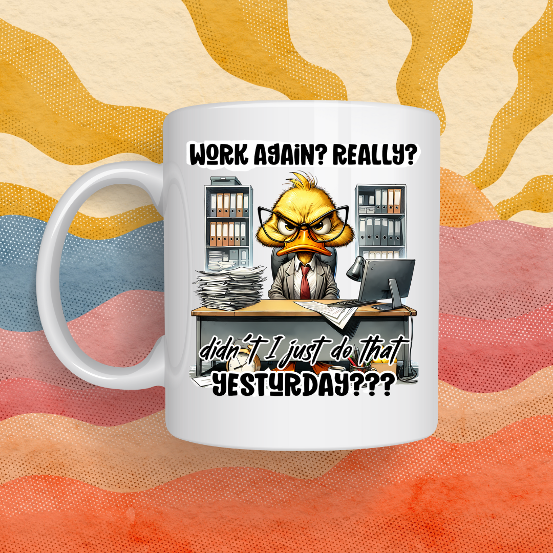 Office Mood Mugs – Sarcastic Sayings for Surviving the 9 to 5