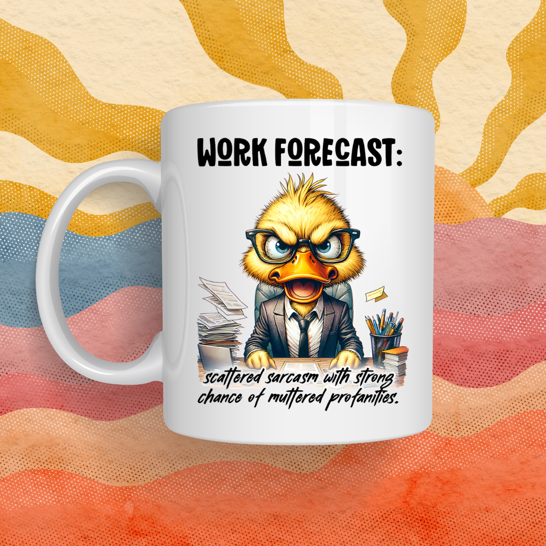 Office Mood Mugs – Sarcastic Sayings for Surviving the 9 to 5