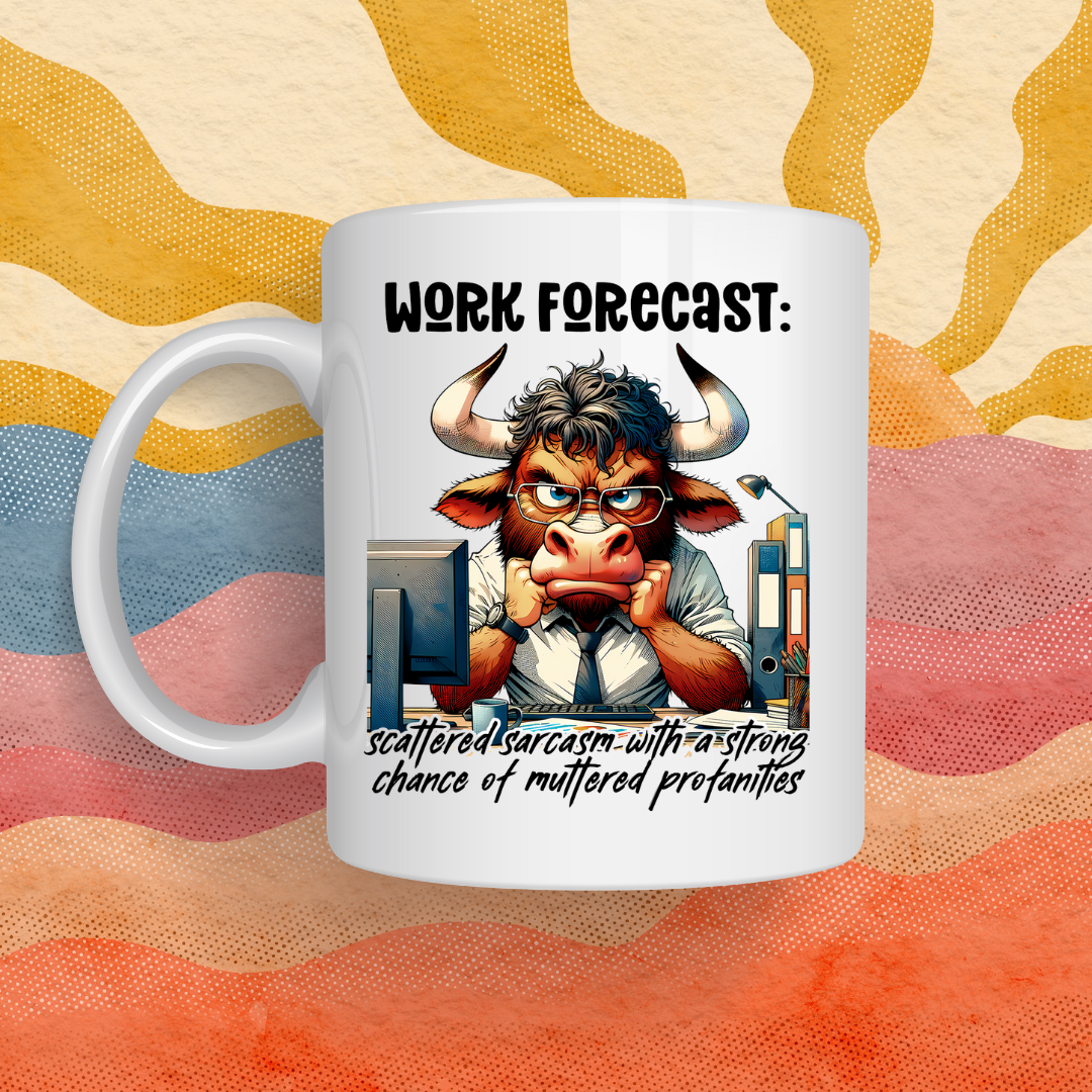 Office Mood Mugs – Sarcastic Sayings for Surviving the 9 to 5