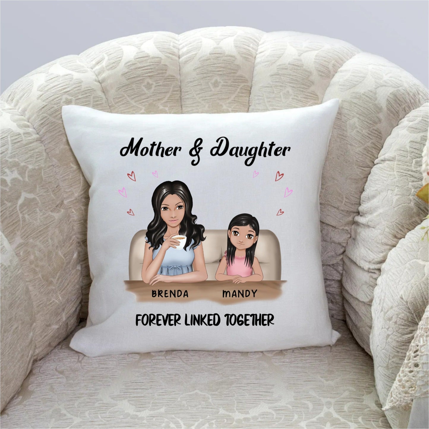 Mother & Daughter Scatter Cushion