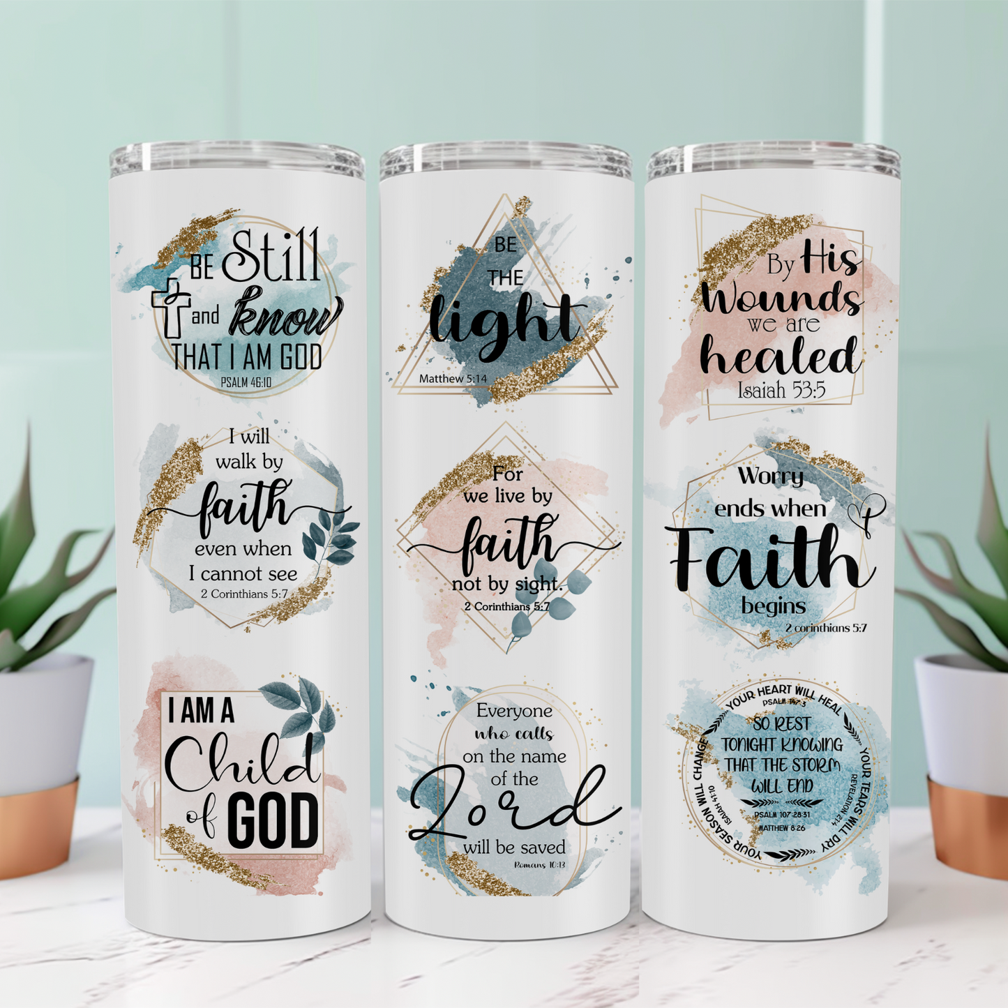 Bible Affirmations Tumbler