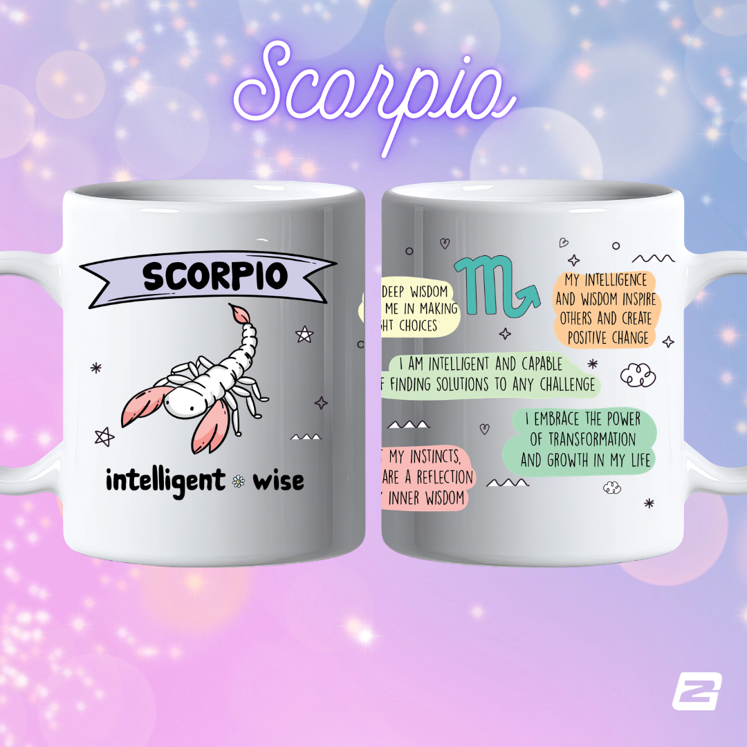 Zodiac Constellation Mug - Astrology Gift