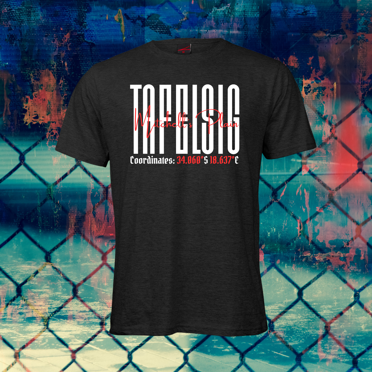 Tafelsig Coordinates T-Shirt – Represent Your Roots in Style