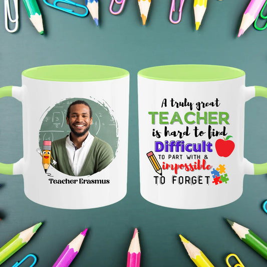 Teacher's Appreciation Photo Mug